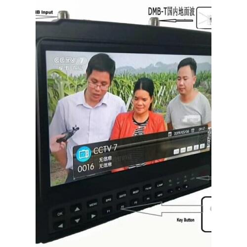KPT-716TS DVB-S2 DVB-T2 satllite Finder meter Satellite TV Receiver MPEG-4 Modulator