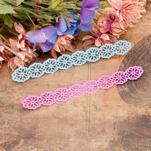 Flower Ranks Frame Metal Cutting Dies Stencils for DIY Scrapbooking Decoration Embossing Handcraft Die Cut 2020 New