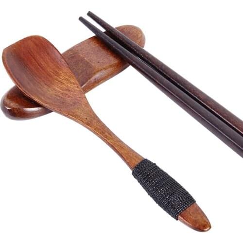 Japanese Eco Cooking Utensils Wooden Chopsticks Holder Phoebe Creative Decorative Chopsticks Pillow Care Tableware Holder