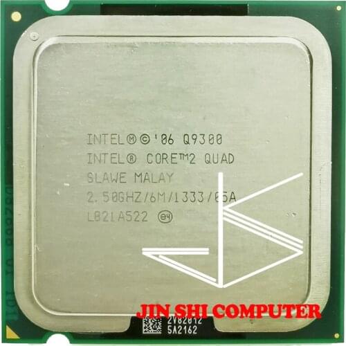 For lntel 2 Quad Q9300 Processor 2.5GHz /6MB Cache/ FSB 1333 Desktop LAG 775 CPU (working 100% Free Shipping)