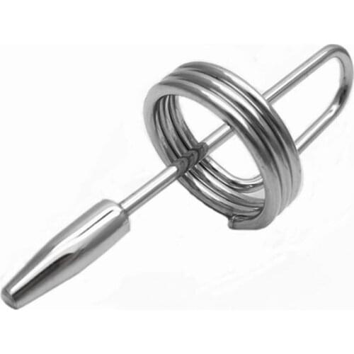 Stainless Steel Urethral Plug Penis Plug Urethral Dilator Horse Eye Stick Penis Stimulation For Male Sex Toys For Men Sex Shop