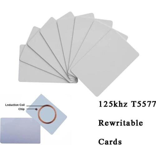 EM4305 T5577 125khz Card Duplicator Copy RFID Id Card Rewritable Writable Copiable Clone Duplicator Access Control Clone Tag