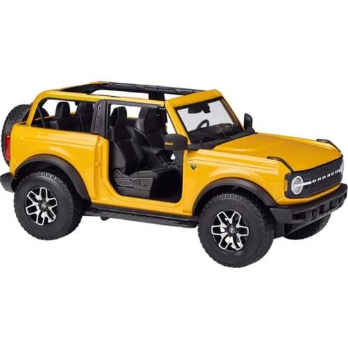 Maisto 1:18 Ford 2021 Bronco Badlands Off-Road Vehicle Alloy Retro Car Model Classic Car Decoration Collection Boy Gift Toy Box