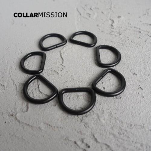 Metal D ring buckle for 20mm webbing straps bags mountaineering backpack accessories diy dog collar parts connect buckle DK20H