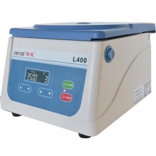 CE L400 Desktop Lab Centrifuge Low-speed automatic balance centrifuge 6×15ML