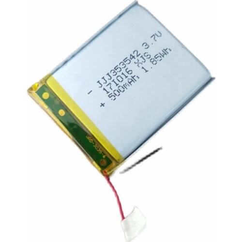 Limited Stock Retail 500mAh 3.7V JJJ353542 Rechargeable Battery Size:42*35*3.5mm High Quality