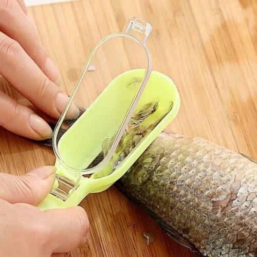 Fish Skin Brush Scraping Fishing Scale Brush Graters Fast Remove Fish Knife Cleaning Peeler Scaler Scraper Fish Skin Scraping