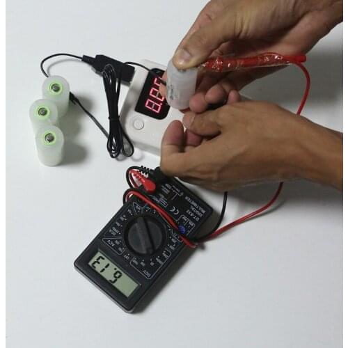 448F USB to C Cell Battery Eliminator Cable Replace 1-4pcs C Size 1.5V Batteries for Clocks, Remotes Toys Electronic Devic