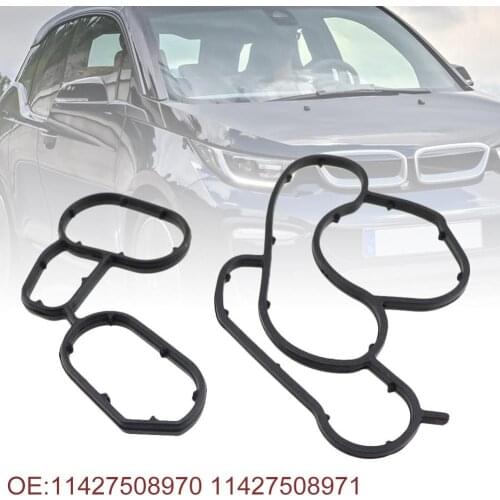 Engine Oil Cooler Filter Housing Gasket Seal 11427508970 11427508971 for BMW