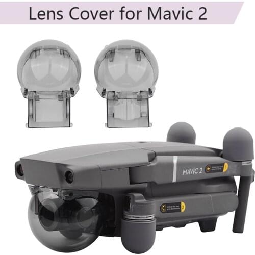 Protector Lens Cover Dirt-Resistant Lens Cap for DJI Mavic 2 Zoom Pro Gimbal Camera Protector Guard Mount Holder Accessory