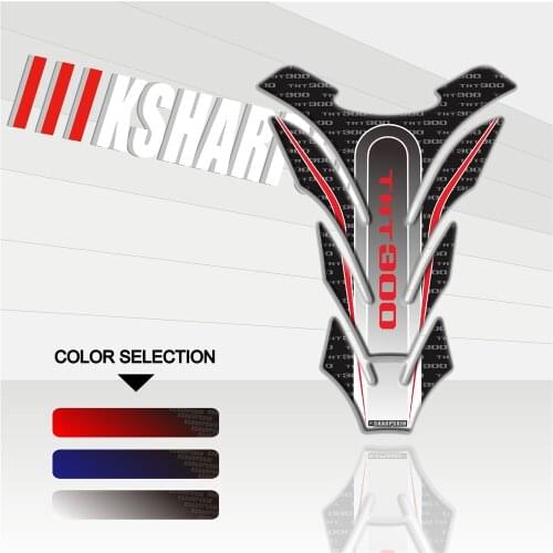 New Motorcycle 3D Personality Protection Cover Fuel Tank Sticker Creative Fishbone Applique Applicable fit Benelli TNT300