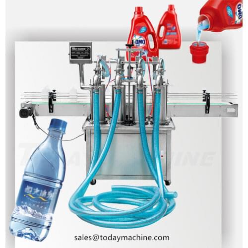 Liquid Alcohol Ethanol Gel Hand Sanitizer Spray Injection Vial Filling Machine