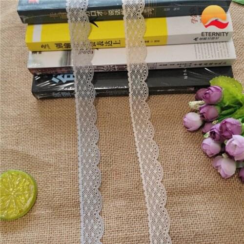 S1619*2.5CM White Underwear Nylon Spandex Elastic Lace Small Edging Decorative Clothes Narrow Edges Multi Colors