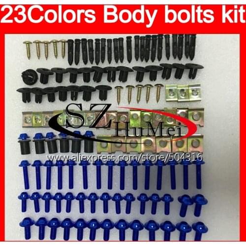 Fairing bolts full screw kit For HONDA CBR600RR 03 04 05 06 CBR600 RR CBR 600 RR 2003 2004 2005 2006 Windscreen bolt screws Nuts