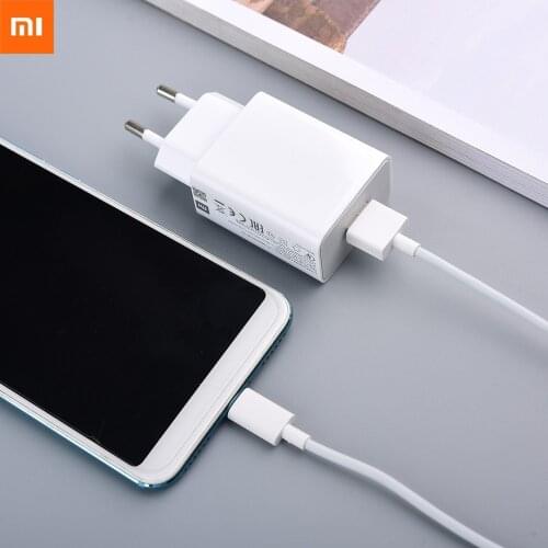 Xiaomi Mi MDY-11-EP Quick Charger USB EU plug 22.5W Adapter Fast charging Type C Cable For Mi note 10 lite 11 10 pro Redmi 10X