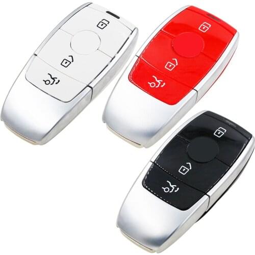 Car Key Case Shell For Mercedes Benz 2017 E Class E43 E300 E400 W213 2018 S Class Car Styling Replacement Cover