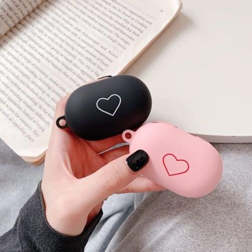 For PHILIPS TAT1205 Earphone Case Fashion Love Heart Matte Earphones Cover For PHILIPS TAT1205 Hard PC Headset Shell with Hook