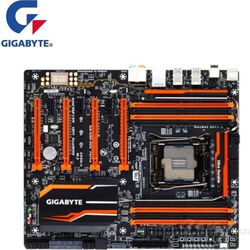 For Gigabyte GA X99-SOC Force Motherboard LGA 2011 V3 DDR4 For Intel X99 Used Desktop Mainboard USB SATA PCI-E X16 3.0