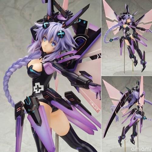 Choujigen Game Neptune ALTER Purple Heart Fight Version Anime Sexy Girl Figure PVC Painted Figure Collectible Model Toy