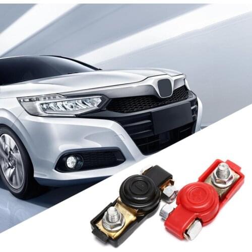 Car Battery Terminal Connector 6V/12V A Pair Positive & Negative Electrode Quick Release Lift Off Connector Clamps