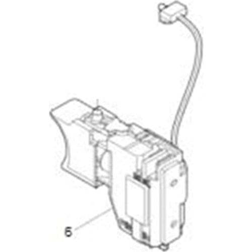 MAKITA 650656-5 Switch For TW100DWE