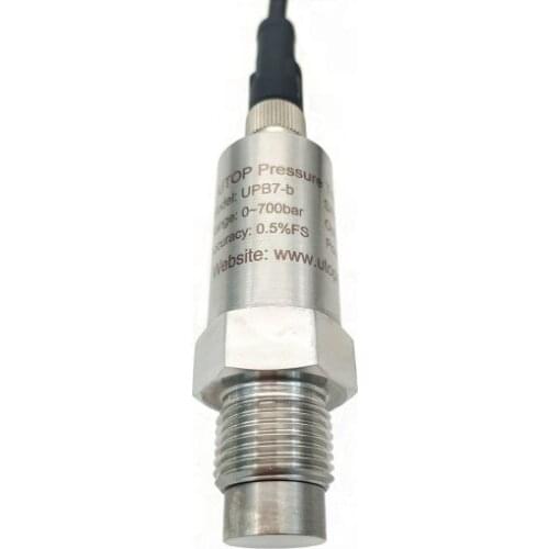 M12 Connector 17-4PH Steel Strain Gauge Flush Diaphragm Pressure Transmitter