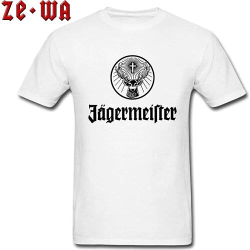 Jager-Meister Beer Pub Picture T-Shirts No Glue High Pixel Print Fashion Brand Tops & Tees Summer Autumn Men Father Tshirt Plus