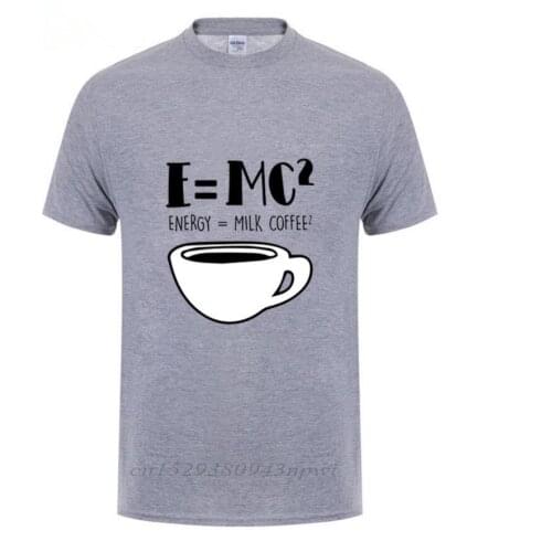 2020 Custom Mens T-shirts Supernatural Cotton Short Sleeve O Neck tshirt men Physics Science E=MC2 T shirts Retro Tee Shirt