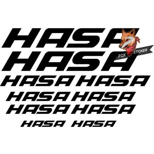 Bicycle frame stickers road bike mountain bike MTB Track bike TT bike cycle decal reflective stickers for HASA stickers
