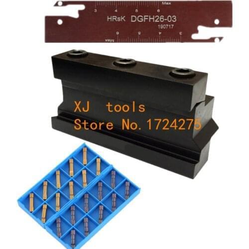 16mm 20mm 25mm petiole DGFH26-2/26-3/26-4 1pcs+SMBB1626 2026 2526 1pcs+ MGMN200/300/400 10PCS Process steel or stainless steel