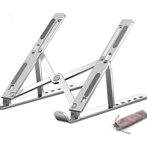 Portable Laptop Stand Aluminium Foldable Notebook Support Laptop Base Holder Adjustable Bracket Computer Accessories