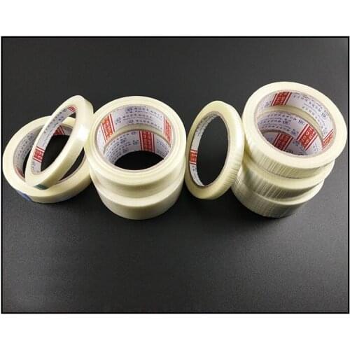 EPO KT EPP Repair Fiber Tape 1CM 2CM 3CM 4CM Stripe/Grid Fiber Adhesive Tape for DIY RC Airplane Model