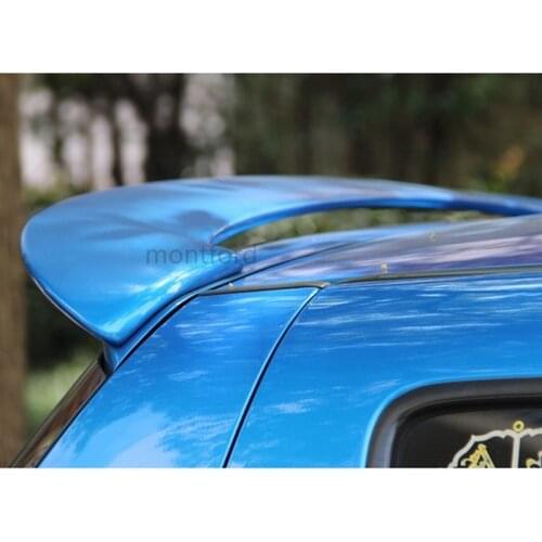 SHCHCG Car Styling For Suzuki Swift 2007-2013 ABS Material Tail Wing Unpainted Primer Color Rear Spoiler Car Accessories
