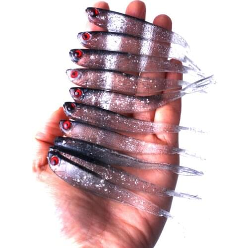 Silicone bait Wobblers Artificial Bait fishing lure soft lure 10cm 3.6g Swimbaits Lures for Fishing Bionic lure fishing gear