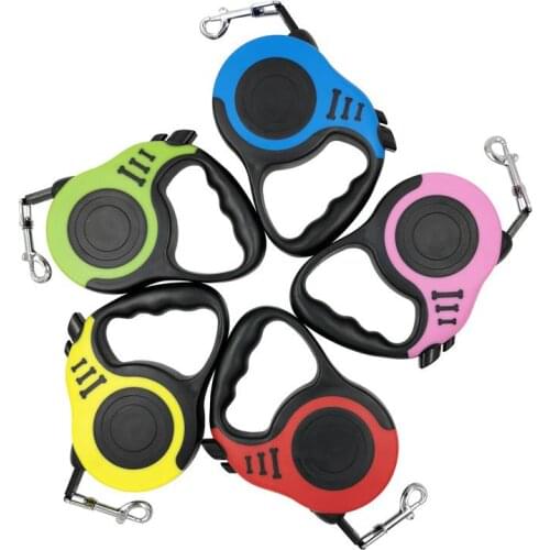 3m 5m Durable Leash Automatic Retractable Nylon Cat Lead Extension Puppy Walking Running Lead Roulette For Dogs Accessories