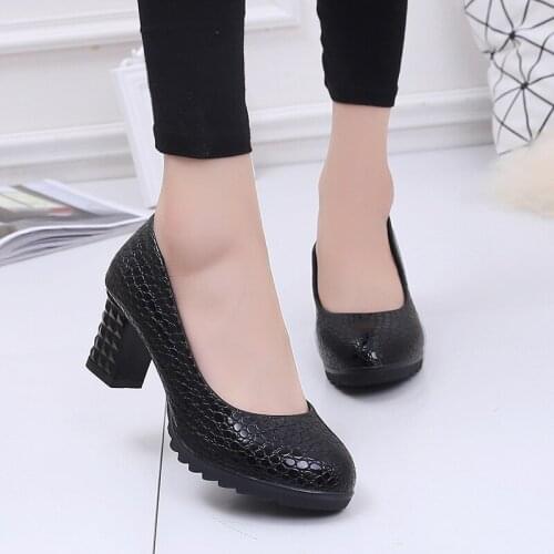 2021 Elegant High Heels For Women Spring Fashion Solid Color PU Leather Party Wedding Shoes Woman Pumps Female 35 36 37 38 39