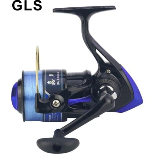 2020 GLS brand spinning wheel with fishing line YF1000-10000 series new plastic head left and right interchangeable fishing reel