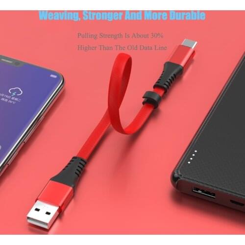 30cm Short Micro USB Cable Type c Date Cable Fast Charging Sync Data Cord USB Adapter Cable for iPhone Samsung Xiaomi Huawei