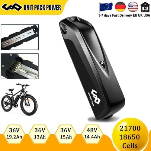 Hailong Ebike Battery 48V 36V 52V Li-on 18650 Pack E bike Bicycle Scooter Batteries for Bafang BBS01 BBS02 BBSHD 250W 500W 1000W