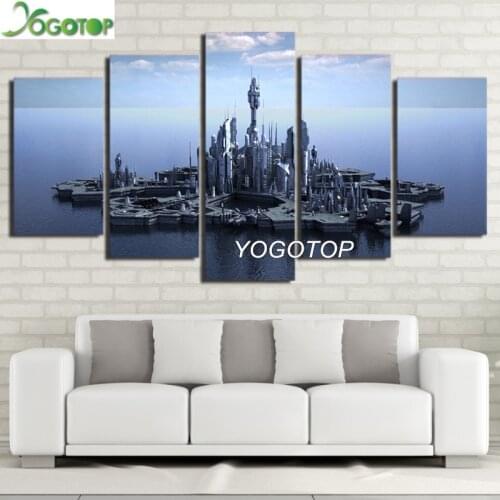 Diy Diamond Painting cross-stitch 5 Pieces Stargate Atlantis 5D Full Drill Mosaic Diamant Embroidery Home decor ML1284