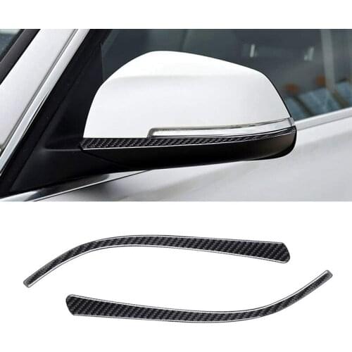 Carbon Fiber Rearview Side Mirror Covers Trim for -BMW 3 4 Series GT F30 F32 F34 2013-2019