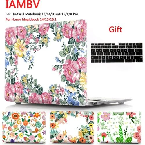 2021 color-printed Case For huawei Matebook Mate 13 14 X Mate book X pro ,Cases for MagicBook14 15 16.1 Mate book D14 D15 +gift