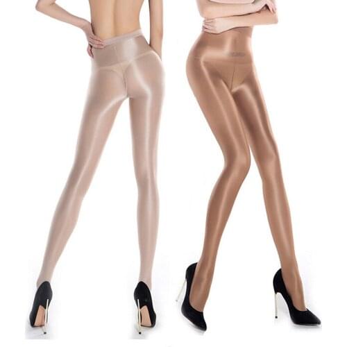 Wholesale Stockings Women High Elastic Pantyhose Oil Shiny Dance Tights Medias De Mujer Medias Pantys Woman Vestiti Chausette F