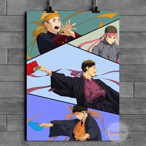 Canvas Anime Haikyuu Pictures Home Manga Decoration Paintings Poster HD Prints Wall Art Modular Living Room