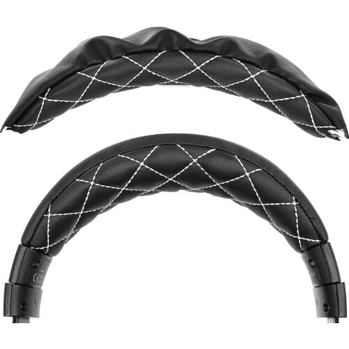Leather Headband Cushion Ear Pads Cover forCorsair HS50 Pro HS60 Pro Headphones 448F