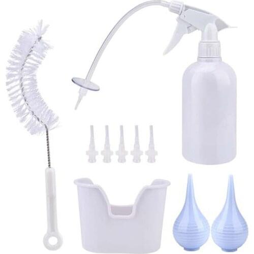Ear Irrigation Cleaning Kit Ear Wax Removal Kit With Washing Syringe Squeeze Bulb Earwax Remover for Adults Kids Care