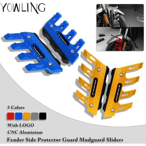 Motorcycle Front Fender Side Protection Guard Mudguard Sliders For YAMAHA NMAX 155 125 N-MAX155 N-MAX 155 125 NMAX Front Fender