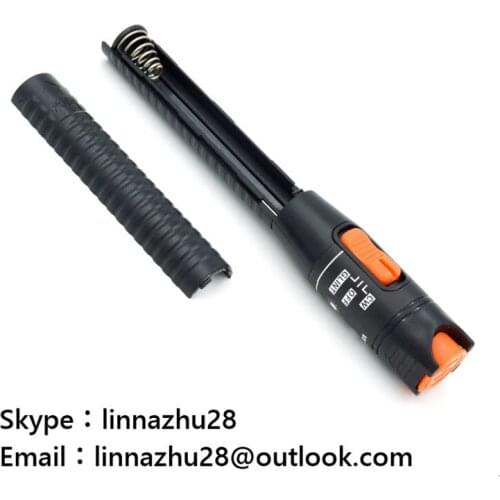 Plastic fiber red pen 10 km fiber test pass light pen pen red light source fiber optic tools