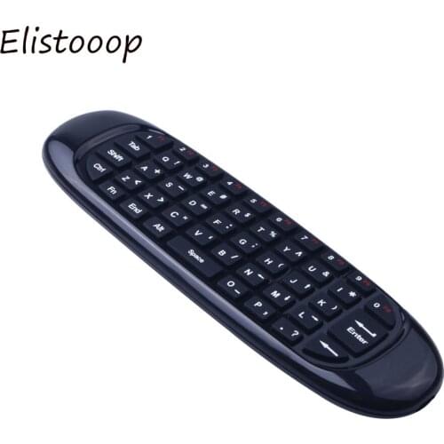 2.4GHz Wireless Fly Air Mouse Rechargeable Keyboard Gyroscope Remote Controller For android TV BOX Computer PC Macbook