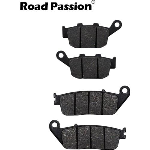 Road Passion Motorcycle Front & Rear Brake Pads For BUELL BLAST 2000 2001 2002 2003 2004 2005 2006 2007